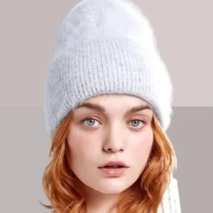 BONNET SKI FANTAISIE - GRIS CLAIR